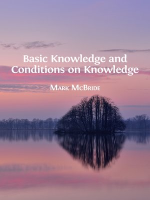 cover image of Basic Knowledge and Conditions on Knowledge